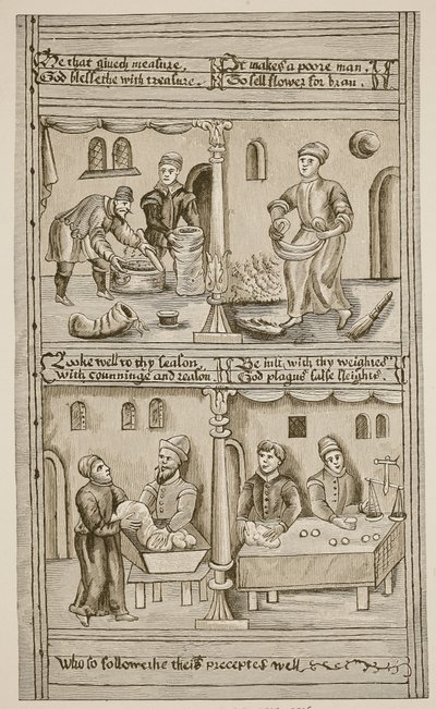Bäcker von York, 1595-1596 von English School