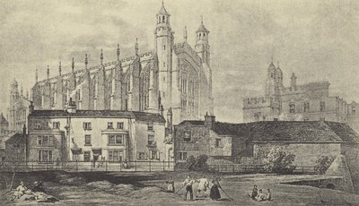 Baldwins Ende (Gravur) von English School
