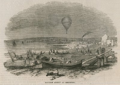 Ballonaufstieg in Brighton von English School