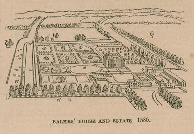Balmes House und Anwesen, 1580 von English School
