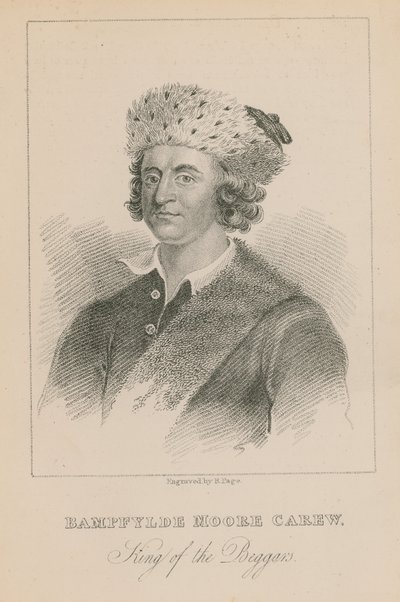 Bamfylde Moore Carew, König der Bettler von English School
