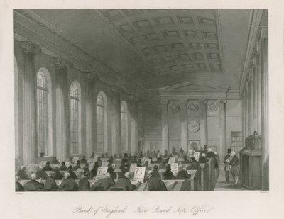 Bank of England, Fünf-Pfund-Noten-Büro von English School