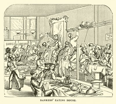 Bankiers-Esszimmer von English School