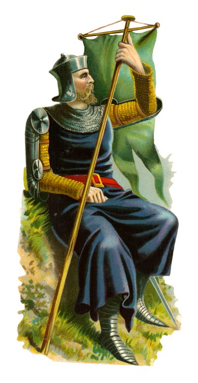 Bannerträger von König Eduard I., 1274-1307 von English School