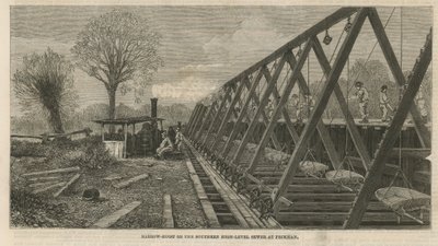 Schubkarrenaufzug am südlichen Hochkanal in Peckham von English School