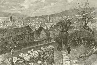 Bath, von Beechen Cliff von English School