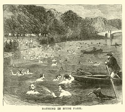 Baden im Hyde Park von English School