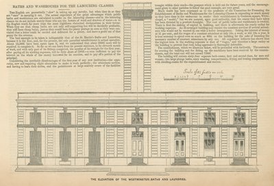 Bäder und Waschhäuser für die arbeitende Klasse von English School