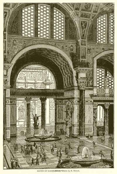 Thermen des Caracalla von English School