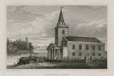 Battersea Kirche, Surrey von English School