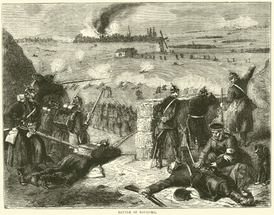 Schlacht von Bapaume, Januar 1871 von English School
