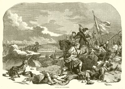 Schlacht von Culloden von English School