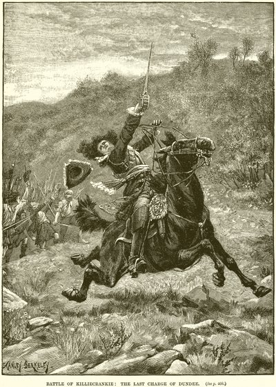Schlacht von Killiecrankie: Der Angriff von Dundee von English School