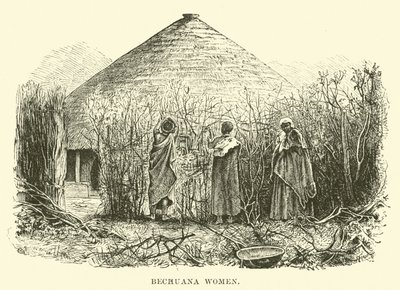Bechuana-Frauen von English School