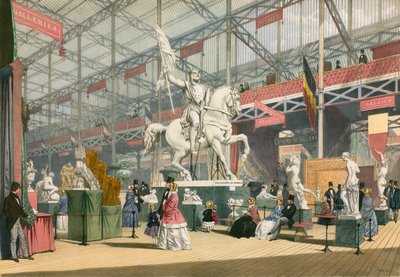 Belgische Abteilung der Großen Ausstellung von 1851 von English School
