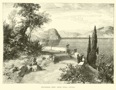 Bellaggio, gesehen von der Villa Giulia von English School