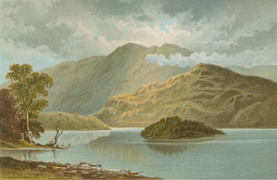 Ben Venue und Ellens Insel - Loch Katrine von English School