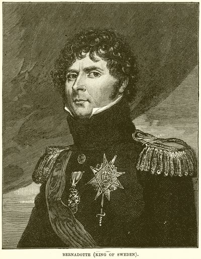 Bernadotte (König von Schweden) von English School