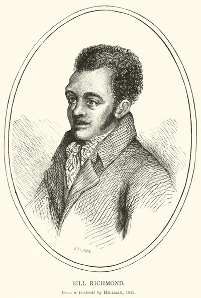 Bill Richmond, nach einem Porträt von Hillman von English School