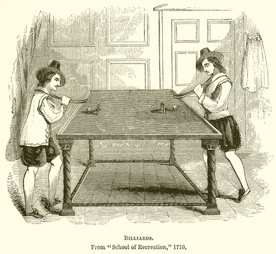 Billard von English School