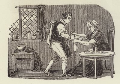 Einen Schnitt verbinden (Gravur) von English School