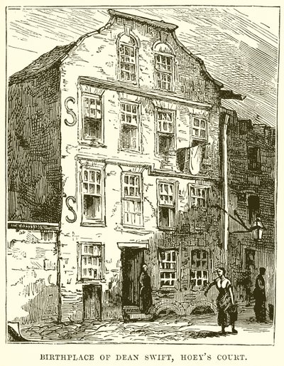 Geburtsort von Dean Swift, Hoeys Court von English School