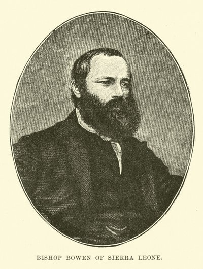 Bischof Bowen von Sierra Leone von English School