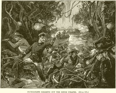 Matrosen räumen die Kongo-Piraten aus von English School