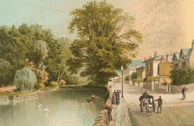 Bonchurch-Teich, nahe Ventnor--Isle of Wight von English School