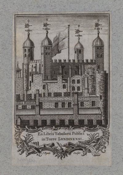 Buchplatte, Tower of London von English School