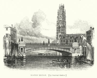 Boston Brücke von English School