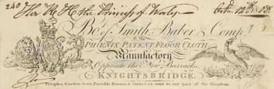 Gekauft von Smith Baber und Comp von English School