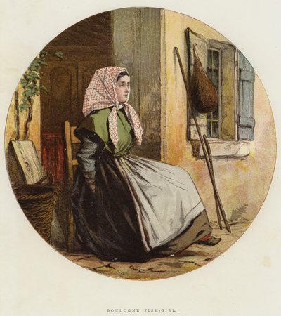 Boulogne Fischmädchen von English School