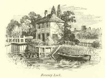Boveney Schleuse von English School