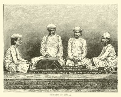 Brahmanen von Bengalen von English School