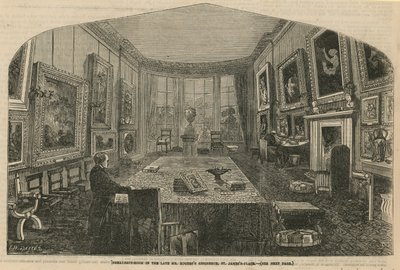 Frühstückszimmer in der ehemaligen Residenz von Mr. Rogers, St. James