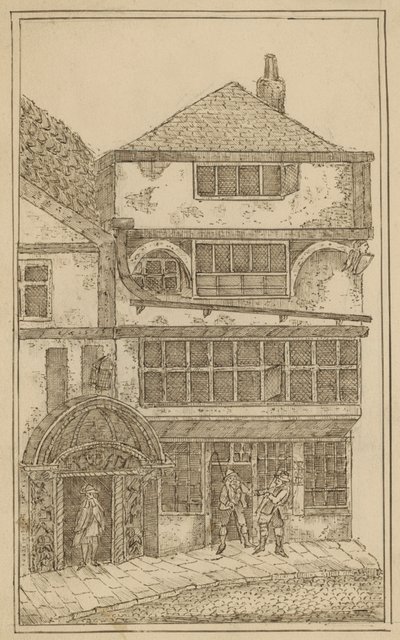 Bricklayers Hall, Leadenhall, jetzt die jüdische Synagoge, 1797 von English School