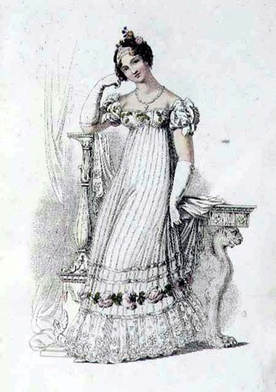Brautkleid, Modeplatte aus Ackermann