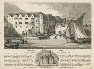 Bridewell Palace um das Jahr 1660 von English School