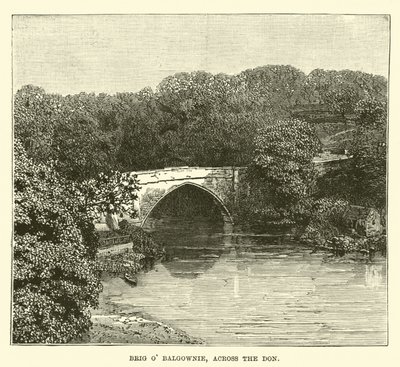 Brig o Balgownie, über den Don von English School