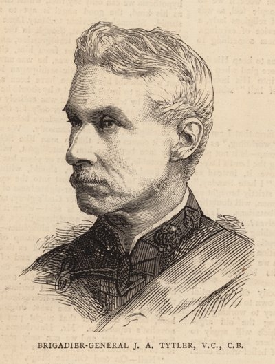Brigadegeneral J A Tytler, VC, CB (Stich) von English School