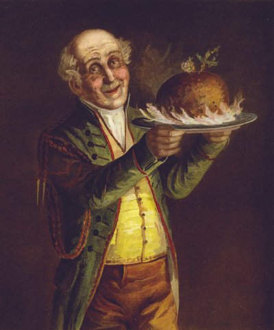 Den Weihnachtspudding hereinbringen von English School