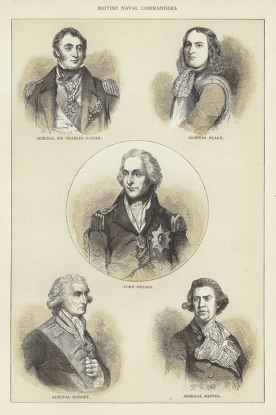 Britische Marinekommandanten von English School
