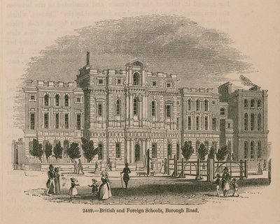 Britische und ausländische Schule, Borough Road von English School