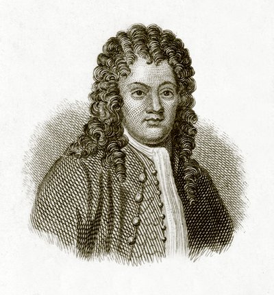 Brook Taylor, Illustration aus The Universal Historical Dictionary von George Crabb, veröffentlicht 1825 von English School