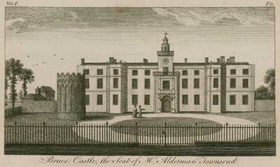 Bruce Castle, Tottenham, London, der Sitz von Mr. Alderman Townsend von English School