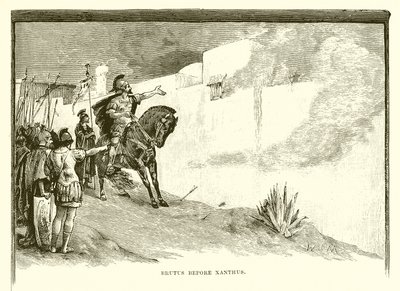 Brutus vor Xanthus von English School