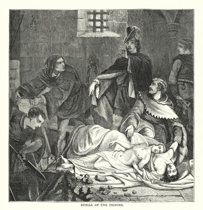 Begräbnis der Prinzen von English School