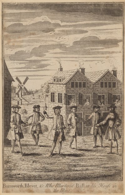 Burnworth, Blewit und andere, die Ball in seinem Haus in der Münze ermordeten von English School