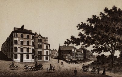 Buxton: Burlington Hotel und Broadwalk von English School